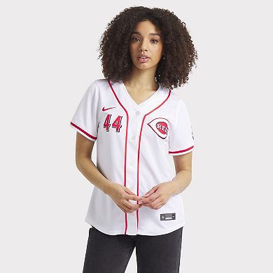 Women's Nike Elly De La Cruz White Cincinnati Reds Home Limited Player Jersey