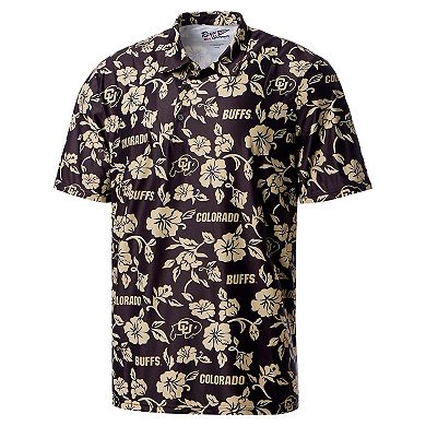 Men's Reyn Spooner Black Colorado Buffaloes Performance Polo