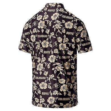 Men's Reyn Spooner Black Colorado Buffaloes Performance Polo
