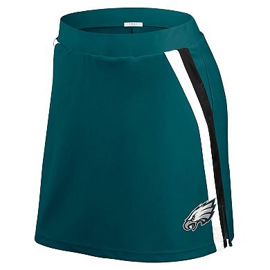 Women's WEAR by Erin Andrews Midnight Green Philadelphia Eagles Stripe Skort