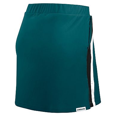 Women's WEAR by Erin Andrews Midnight Green Philadelphia Eagles Stripe Skort
