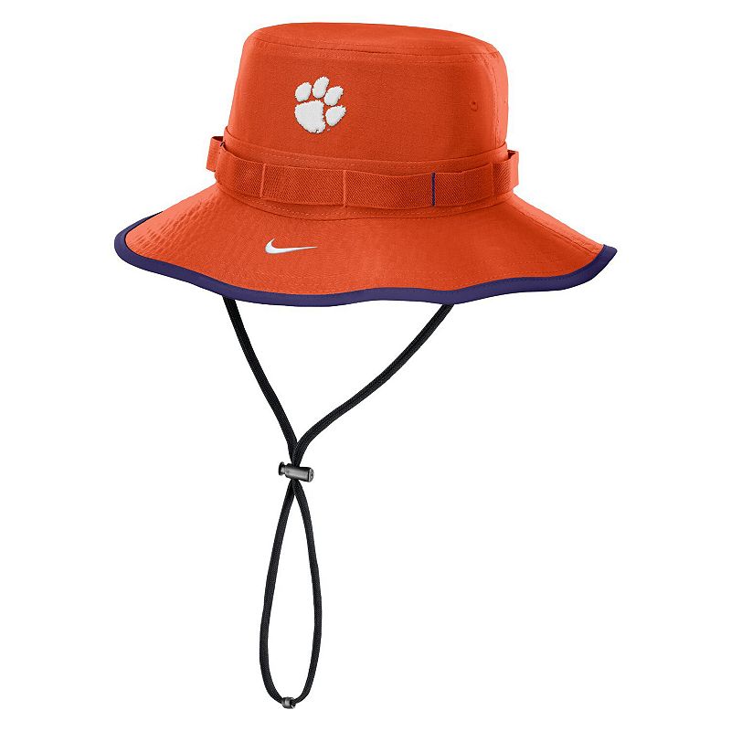 Men's Nike Orange Clemson Tigers 2024/25 On-Field Apex Performance Boonie Bucket Hat, Size: Small