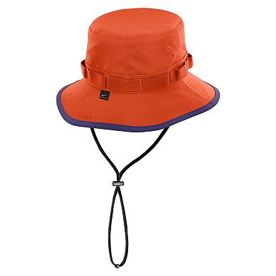 Men's Nike Orange Clemson Tigers 2024/25 On-Field Apex Performance Boonie Bucket Hat