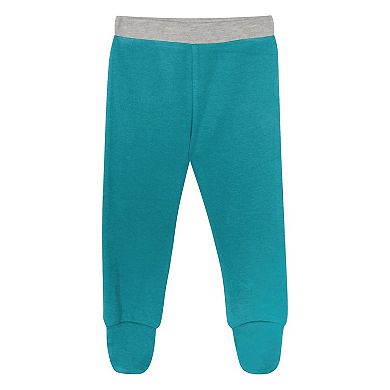 "Newborn & Infant Miami Dolphins Little Champ Long Sleeve Bodysuit, Pants & Cuffed Knit Hat 3-Piece Set"