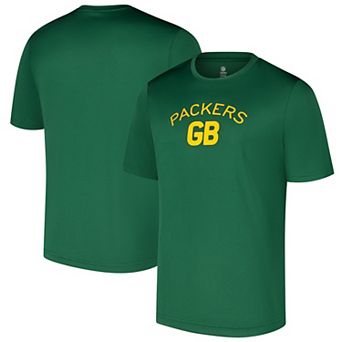 Men's Green Green Bay Packers Stadium Retro T-Shirt