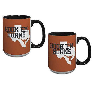 Texas Longhorns 15oz. Hometown Coffee Mug Two-Pack
