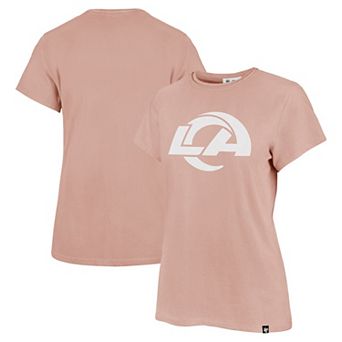 Women's '47 Light Pink Los Angeles Rams Premier Frankie T-Shirt