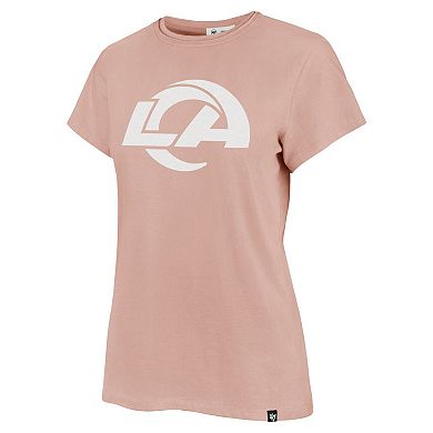 Women's '47 Light Pink Los Angeles Rams Premier Frankie T-Shirt