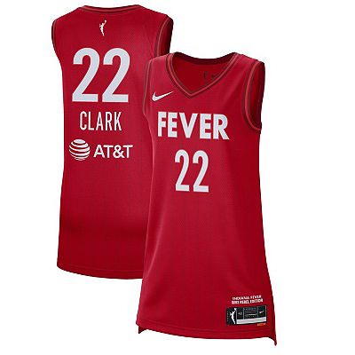 Unisex Nike Caitlin Clark Red Indiana Fever 2024 WNBA Draft Rebel
