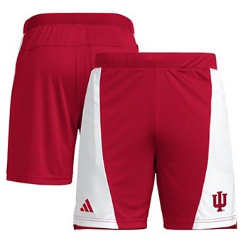 "Men's adidas Crimson Indiana Hoosiers Designed for Training 7"" AEROREADY Shorts"