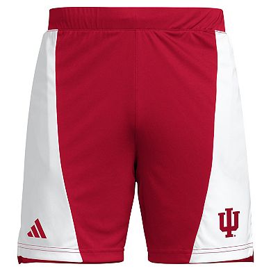 "Men's adidas Crimson Indiana Hoosiers Designed for Training 7"" AEROREADY Shorts"