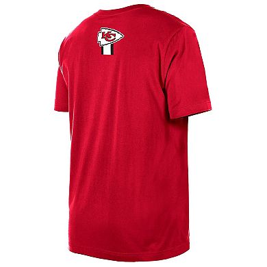 Men's New Era Red Kansas City Chiefs 3rd Down Domestic T-Shirt