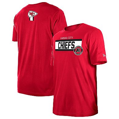 Men's New Era Red Kansas City Chiefs 3rd Down Domestic T-Shirt
