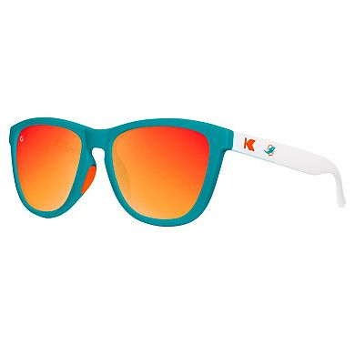Knockaround Miami Dolphins Premiums Sport Sunglasses