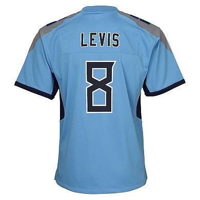 Youth Nike Will Levis Light Blue Tennessee Titans Alternate Player Game Jersey