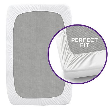 Plastic Mattress Protector Fitted. Waterproof Vinyl Mattress Cover