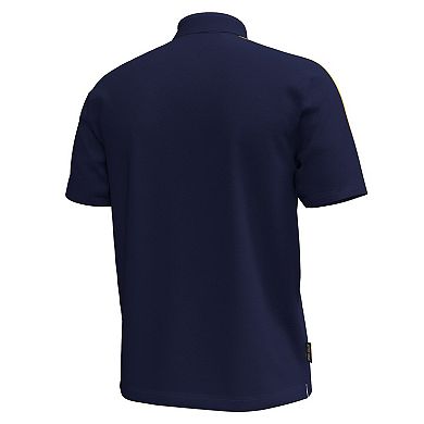 Men's Under Armour Navy Notre Dame Fighting Irish Pinnacle Performance Polo