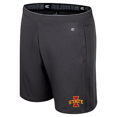 Men's Colosseum Charcoal Iowa State Cyclones Forget Shorts