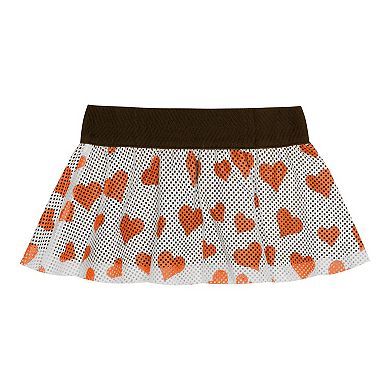 Infant Cleveland Browns Love My Team Bodysuit & Skirt Set