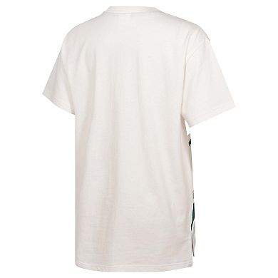 Youth Outerstuff White Michigan State Spartans Let's Get Loud Oversized T-Shirt