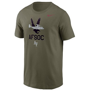 Men's Nike Olive Air Force Falcons Special Operations Command T-Shirt