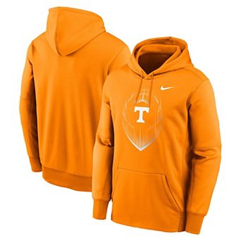 Men's Nike Tennessee Orange Tennessee Volunteers Football Icon Performance Fleece Pullover Hoodie