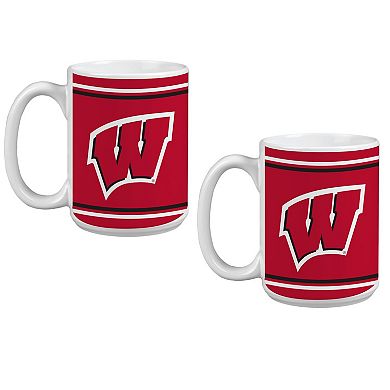 Wisconsin Badgers Two-Pack Alumni Mug Set