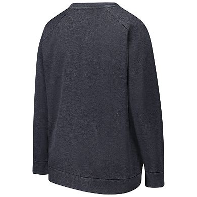 Women's Fanatics Charcoal Baltimore Ravens Acid Wash Raglan Pullover Sweatshirt