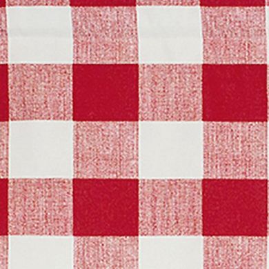 Grande Check Style Regal All Season Valance 3" Rod Pocket