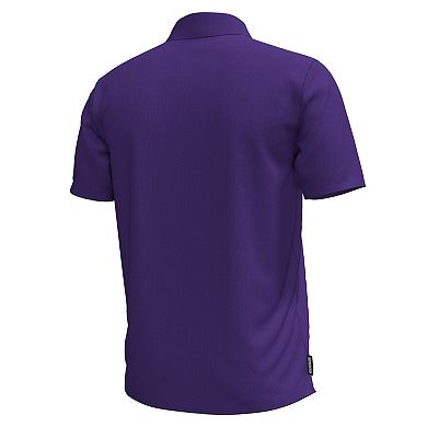 Men's Under Armour Purple Northwestern Wildcats Playoff Chest Stripe Performance Polo