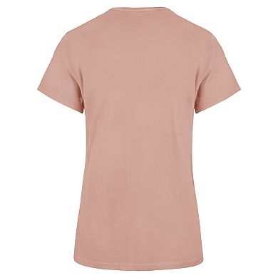 Women's '47 Light Pink San Francisco 49ers Premier Frankie T-Shirt