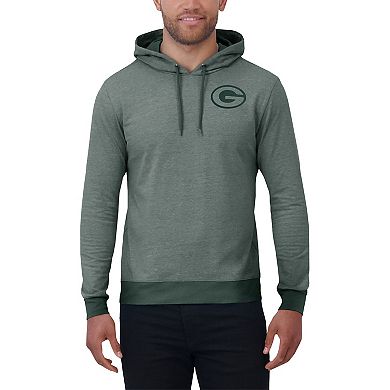 Men's Darius Rucker Collection by Fanatics Green Green Bay Packers Tonal Knit Pullover Hoodie