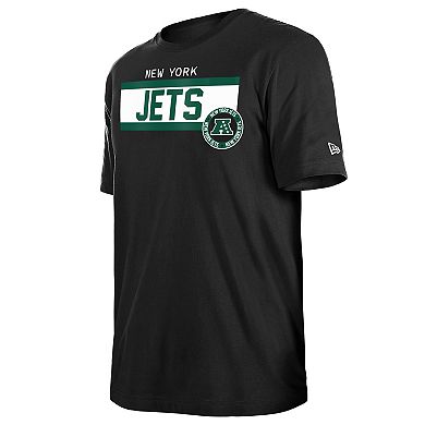 Men's New Era Black New York Jets 3rd Down Domestic T-Shirt