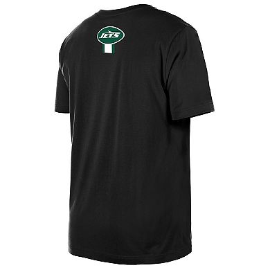Men's New Era Black New York Jets 3rd Down Domestic T-Shirt
