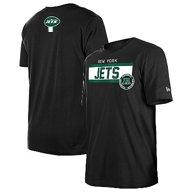 Men's New Era Black New York Jets 3rd Down Domestic T-Shirt