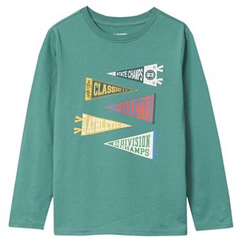 Husky Boys 10-20 Lands' End Long Sleeve Graphic Tee