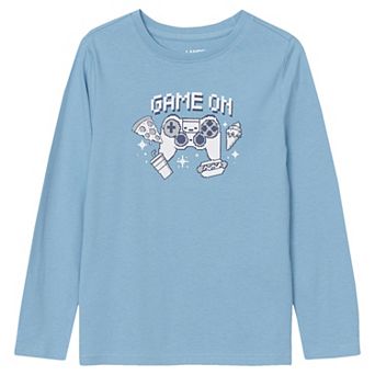 Husky Boys 10-20 Lands' End Long Sleeve Graphic Tee