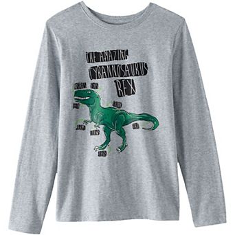 Husky Boys 10-20 Lands' End Long Sleeve Graphic Tee