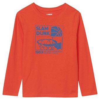 Husky Boys 10-20 Lands' End Long Sleeve Graphic Tee