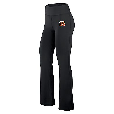 Women's Fanatics Black Cincinnati Bengals Maxed Out Flare Leggings