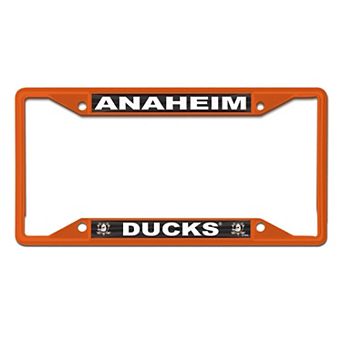 WinCraft Anaheim Ducks Metal License Plate Frame