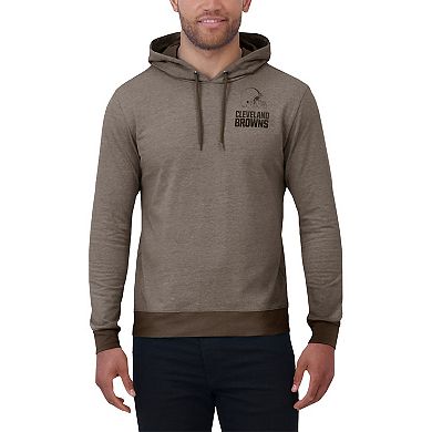 Men's Darius Rucker Collection by Fanatics Brown Cleveland Browns Tonal Knit Pullover Hoodie