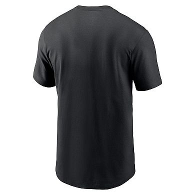Men's Nike Black Iowa Hawkeyes Campus State Shape T-Shirt