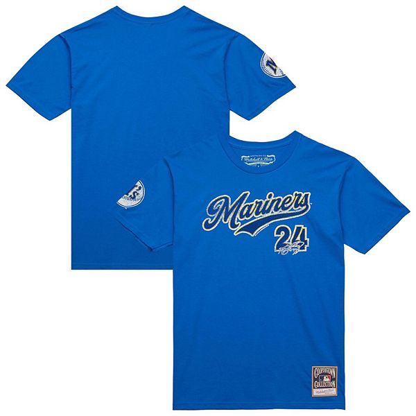 Men's Mitchell & Ness Ken Griffey Jr. Royal Seattle Mariners