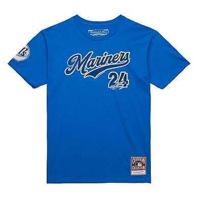 Men's Mitchell & Ness Ken Griffey Jr. Royal Seattle Mariners Cooperstown Collection Player T-Shirt