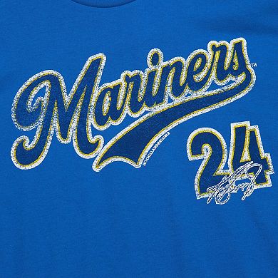 Men's Mitchell & Ness Ken Griffey Jr. Royal Seattle Mariners Cooperstown Collection Player T-Shirt