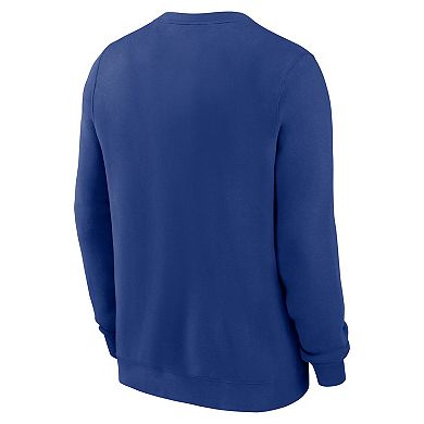 Men's Nike Royal New York Giants Club Pullover Sweatshirt