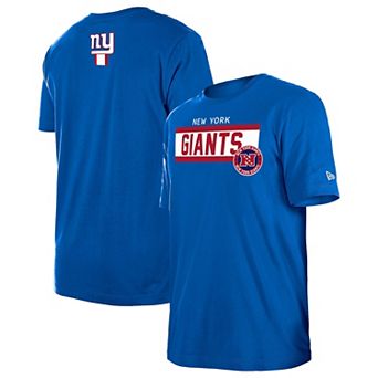 Men's New Era Blue New York Giants 3rd Down Domestic T-Shirt