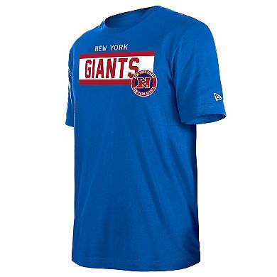 Men's New Era Blue New York Giants 3rd Down Domestic T-Shirt