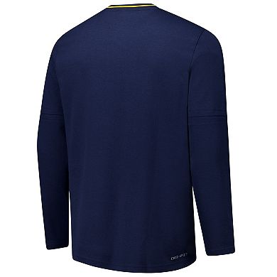 Men's Nike Navy Cal Bears Coaches Quarter-Zip Jacket